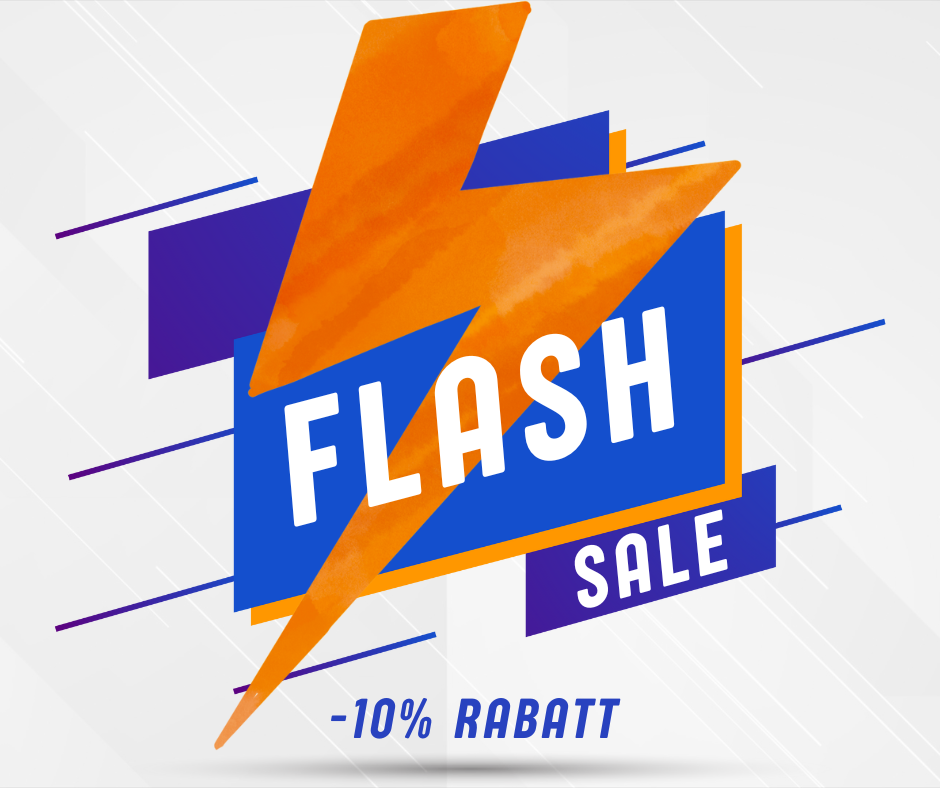 Flash Sale (nur bis 30.03)
